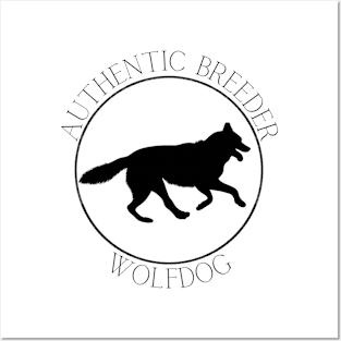 Authentic Breeder Wolfdog Posters and Art